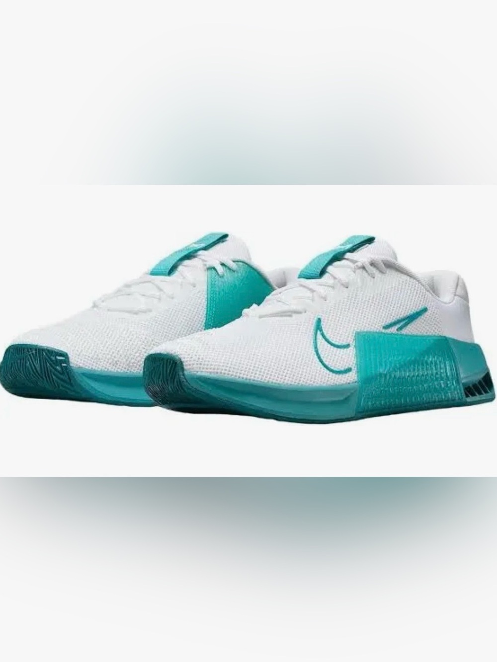 Nike Metcon 9 Men's Training Sneakers Size 11.5 NWT White/teal